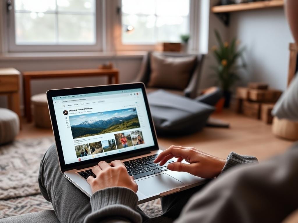find outdoorsy friends in social media